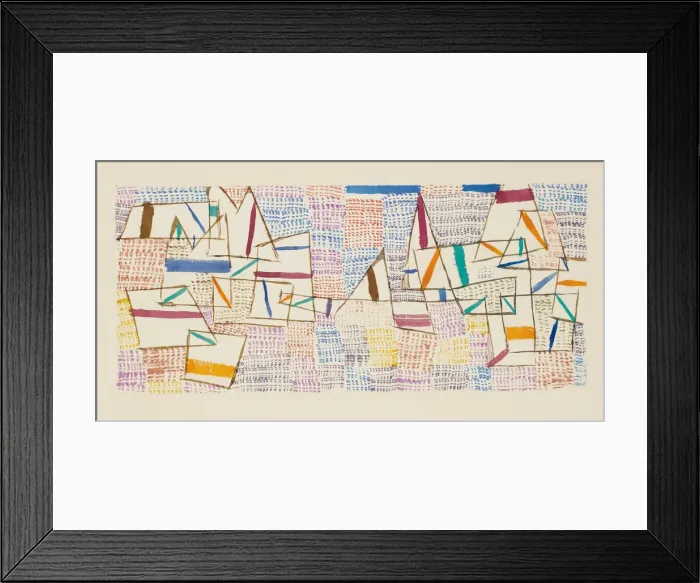Framed Print : Cote de provence 7, 1927. Creator: Klee, Paul (1879-1940) Framed Print : Cote de provence 7, 1927. Creator: Klee, Paul (1879-1940)