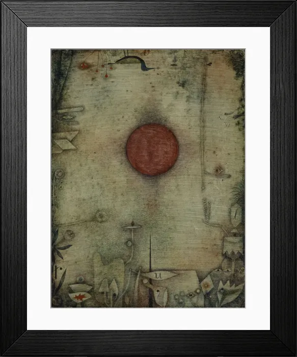 Framed Print : Ad marginem, 1930-1936. Creator: Klee, Paul (1879-1940) Framed Print : Ad marginem, 1930-1936. Creator: Klee, Paul (1879-1940)