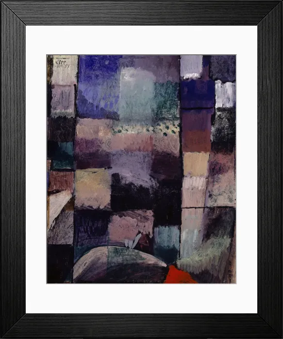 Framed Print : On a Motif from Hammamet, 1914. Creator: Klee, Paul (1879-1940) Framed Print : On a Motif from Hammamet, 1914. Creator: Klee, Paul (1879-1940)