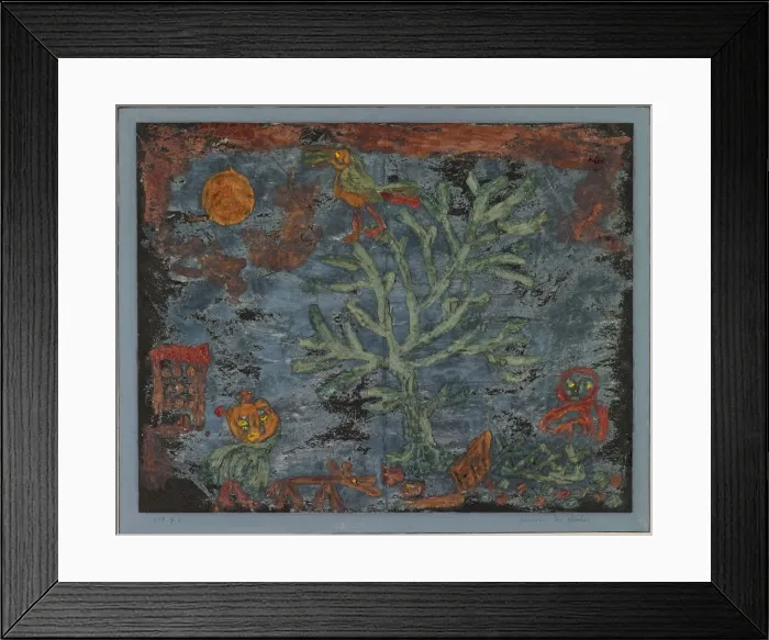 Framed Print : Nordic Fairy Tale, 1930. Creator: Klee, Paul (1879-1940) Framed Print : Nordic Fairy Tale, 1930. Creator: Klee, Paul (1879-1940)