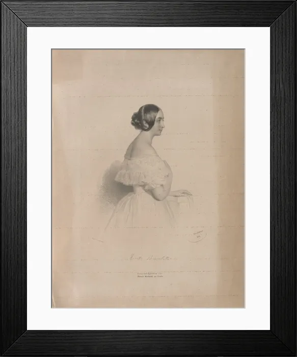 Framed Print : Portrait of the Opera singer Marietta Brambilla (1807-1875), 1839 Framed Print : Portrait of the Opera singer Marietta Brambilla (1807-1875), 1839