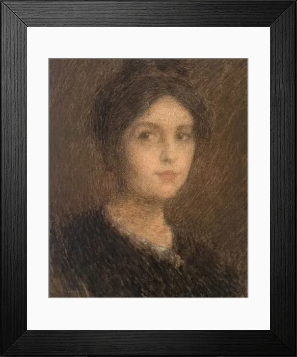 Framed Print : Portrait de Camille, 1904. Creator: Le Sidaner, Henri (1862-1939) Framed Print : Portrait de Camille, 1904. Creator: Le Sidaner, Henri (1862-1939)