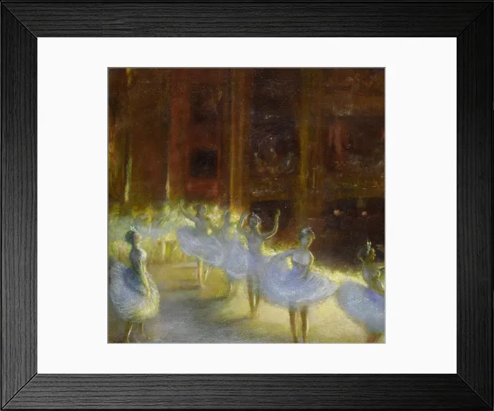 Framed Print : Le Ballet. Creator: La Touche, Gaston, de (1854-1913) Framed Print : Le Ballet. Creator: La Touche, Gaston, de (1854-1913)