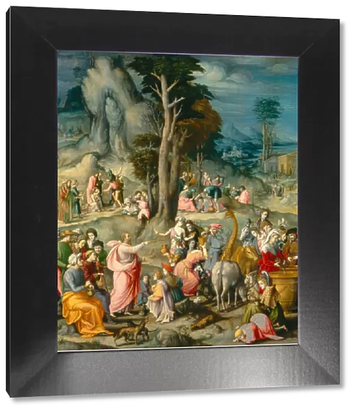 The Gathering of Manna, 1540  /  1555. Creator: Bacchiacca