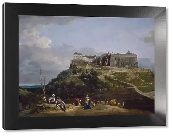 The Fortress of Konigstein, 1756-1758. Creator: Bernardo Bellotto