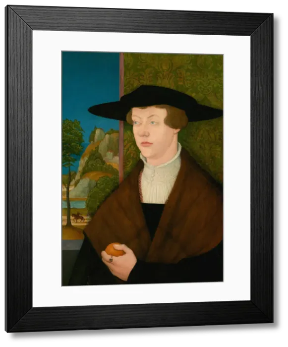 Framed Print : Hans Roth [obverse], 1527. Creator: Bernhard Strigel