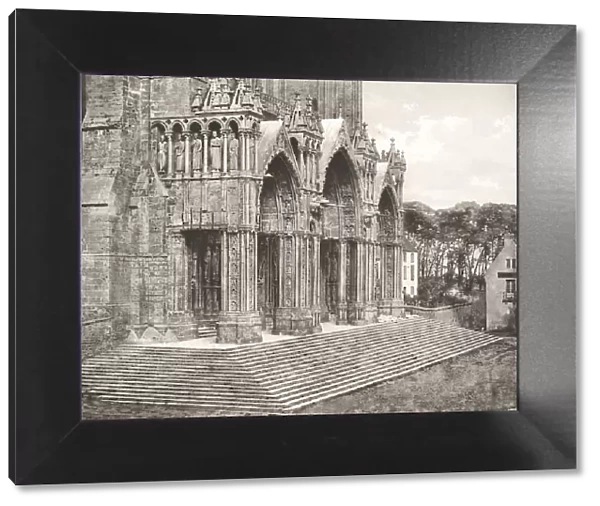 Cathedrale de Chartres - Portique du Midi XIIe Siecle, c. 1854, printed c. 1857