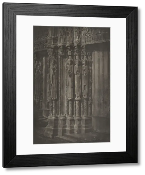 Framed Print : Planche XIII ? Cathedrale de Chartres, Statues Colonnes de la Porte Centrale du Framed Print : Planche XIII ? Cathedrale de Chartres, Statues Colonnes de la Porte Centrale du
