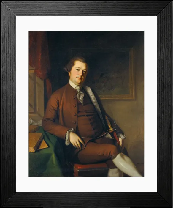 Framed Print : John Philip de Hs, 1772. Creator: Charles Willson Peale