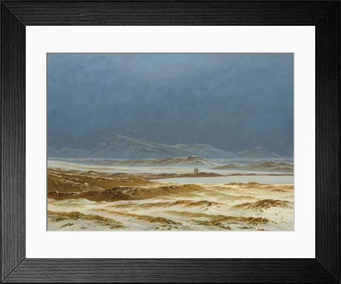 Framed Print : Northern Landscape, Spring, c. 1825. Creator: Caspar David Friedrich Framed Print : Northern Landscape, Spring, c. 1825. Creator: Caspar David Friedrich