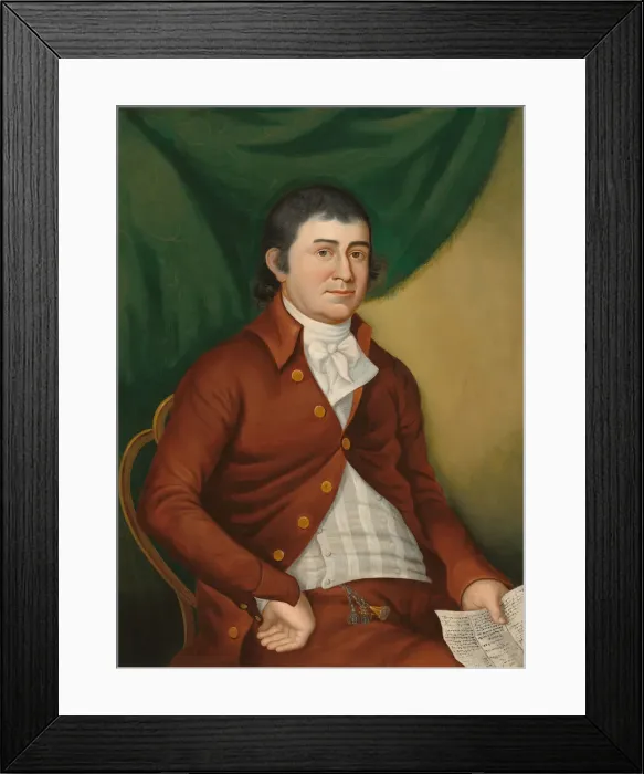Framed Print : Thomas Corcoran, c. 1802 / 1810. Creator: Charles Peale Polk Framed Print : Thomas Corcoran, c. 1802 / 1810. Creator: Charles Peale Polk