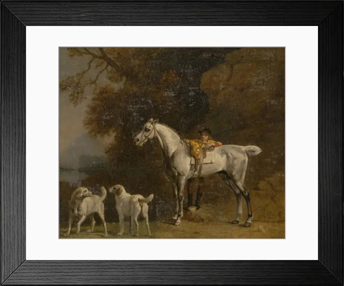 Framed Print : Studies for or after The third Duke of Richmond with the Charleton Hunt Framed Print : Studies for or after The third Duke of Richmond with the Charleton Hunt