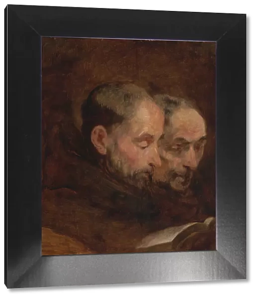 A Copy after a Painting Traditionally Attributed to Van Dyck of Two Monks Reading