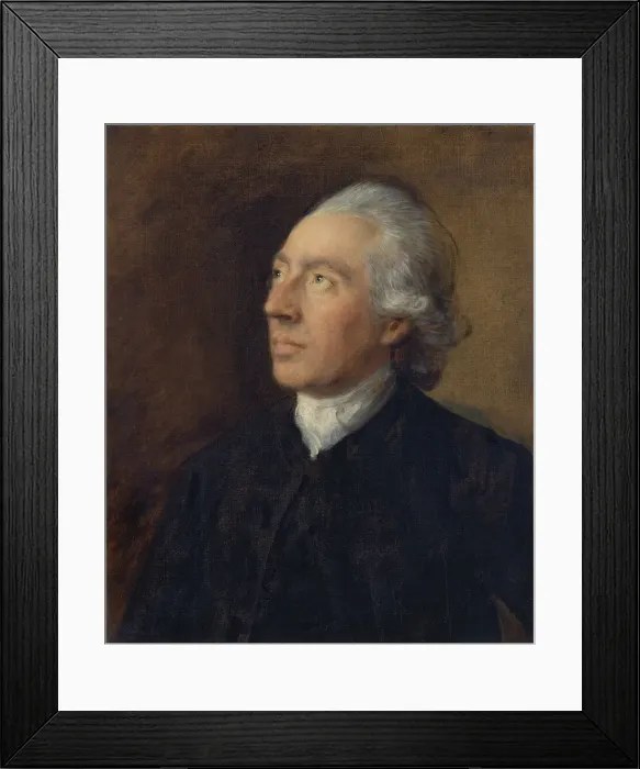 Framed Print : The Rev. Humphry Gainsborough, between 1770 and 1774. Creator: Thomas Gainsborough Framed Print : The Rev. Humphry Gainsborough, between 1770 and 1774. Creator: Thomas Gainsborough