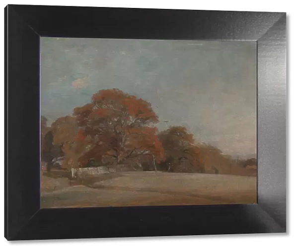 An Autumnal Landscape at East Bergholt, between 1805 and 1808. Creator: John Constable