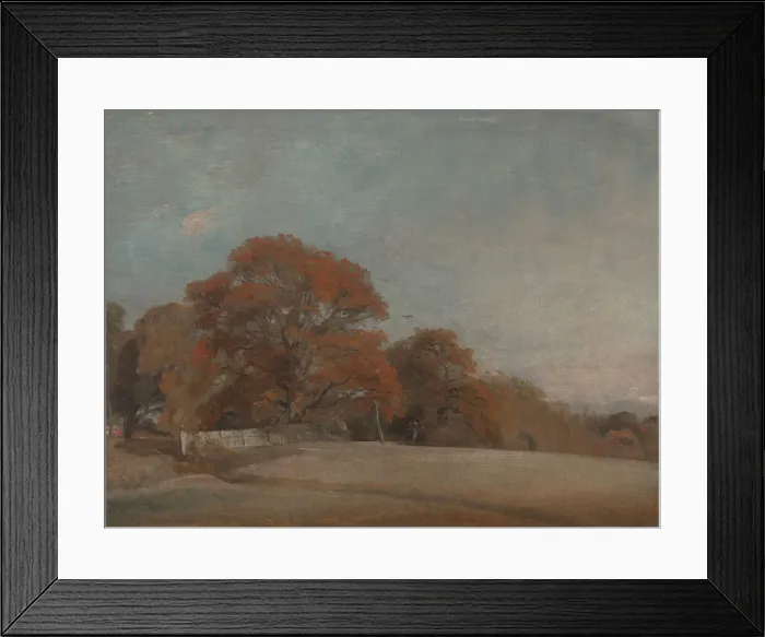 Framed Print : An Autumnal Landscape at East Bergholt, between 1805 and 1808. Creator: John Constable Framed Print : An Autumnal Landscape at East Bergholt, between 1805 and 1808. Creator: John Constable