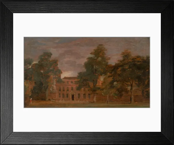 Framed Print : West Lodge, East Bergholt, between 1813 and 1816. Creator: John Constable Framed Print : West Lodge, East Bergholt, between 1813 and 1816. Creator: John Constable