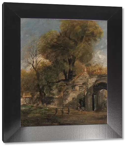 Harnham Gate, Salisbury, between 1820 and 1821. Creator: John Constable