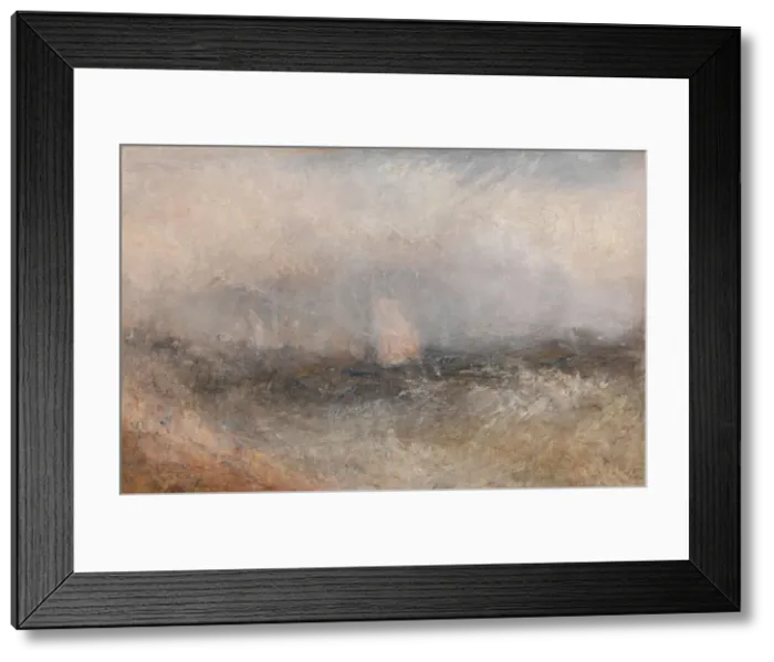 Framed Print : Off the Nore, between 1840 and 1845. Creator: JMW Turner Framed Print : Off the Nore, between 1840 and 1845. Creator: JMW Turner