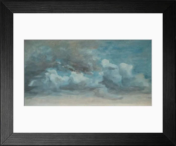 Framed Print : Cloud Study, between 1849 and 1855. Creator: Lionel Constable Framed Print : Cloud Study, between 1849 and 1855. Creator: Lionel Constable