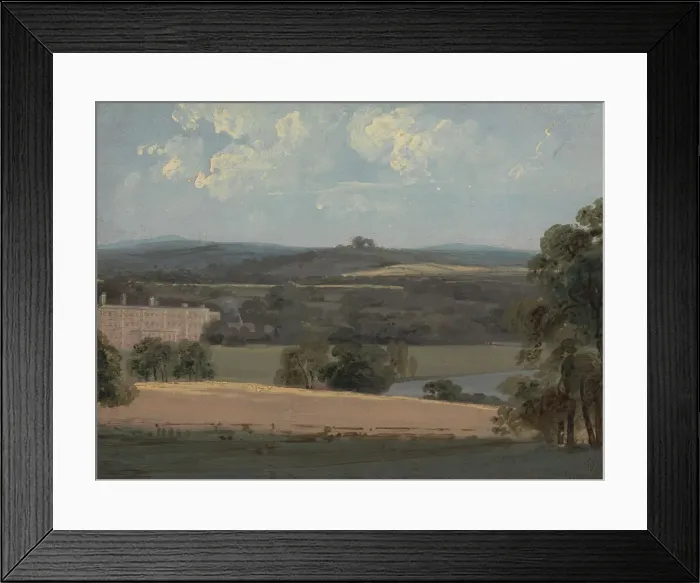 Framed Print : Trentham Park, ca. 1801. Creator: Unknown Framed Print : Trentham Park, ca. 1801. Creator: Unknown
