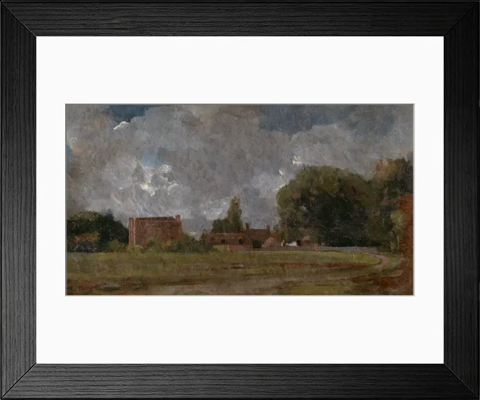 Framed Print : Golding Constables House, East Bergholt: the Artists birthplace Framed Print : Golding Constables House, East Bergholt: the Artists birthplace