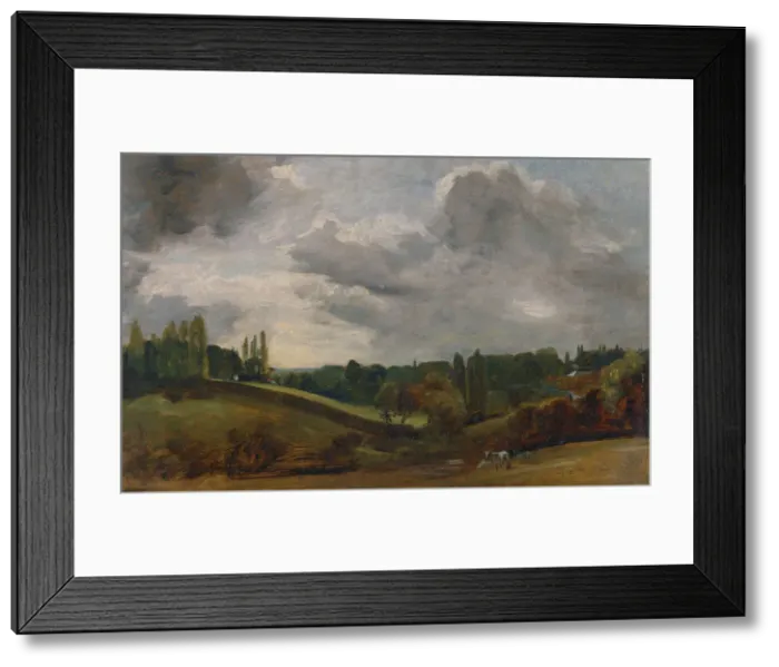 Framed Print : East Bergholt, ca. 1813. Creator: John Constable Framed Print : East Bergholt, ca. 1813. Creator: John Constable