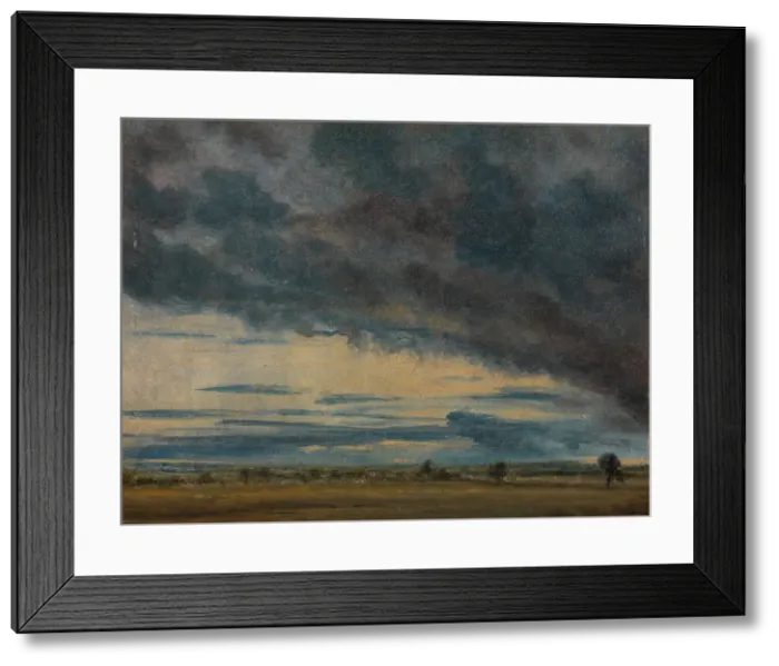 Framed Print : Cloud Study, ca. 1821. Creator: John Constable Framed Print : Cloud Study, ca. 1821. Creator: John Constable