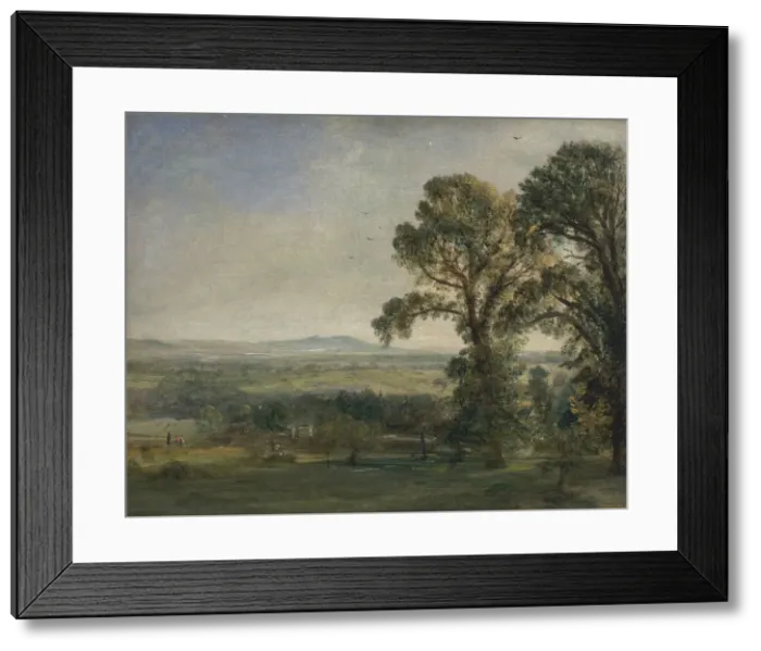Framed Print : Bardon Hill, Coleorton Hall, ca. 1823. Creator: John Constable Framed Print : Bardon Hill, Coleorton Hall, ca. 1823. Creator: John Constable