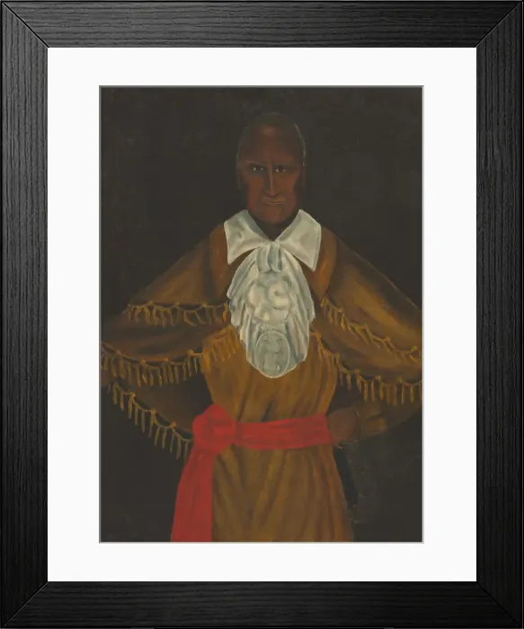 Framed Print : Red Jacket, after 1828. Creator: A. Haddock Framed Print : Red Jacket, after 1828. Creator: A. Haddock