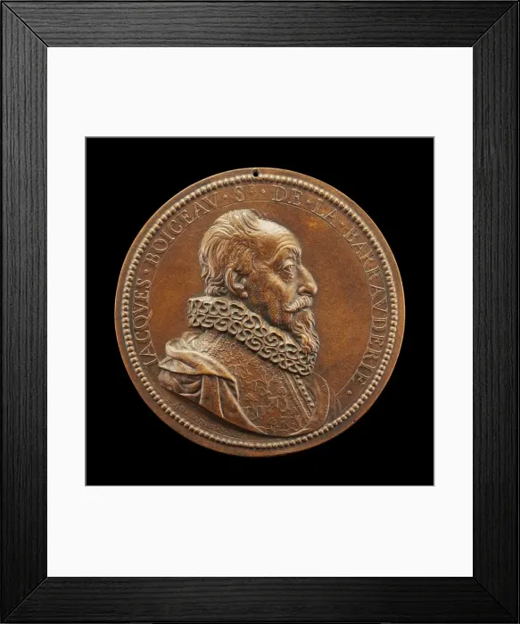 Framed Print : Jacques Boyceau de la Barauderie, c. 1562-1633  /  1638, [obverse], 1624