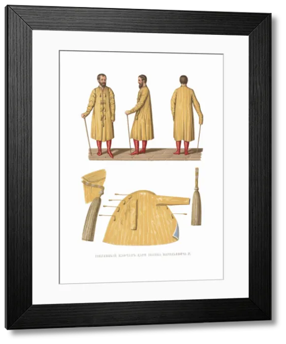 Framed Print : Silk caftan of the Tsar Ivan IV. From the Antiquities of the Russian State, 1849-1853 Framed Print : Silk caftan of the Tsar Ivan IV. From the Antiquities of the Russian State, 1849-1853