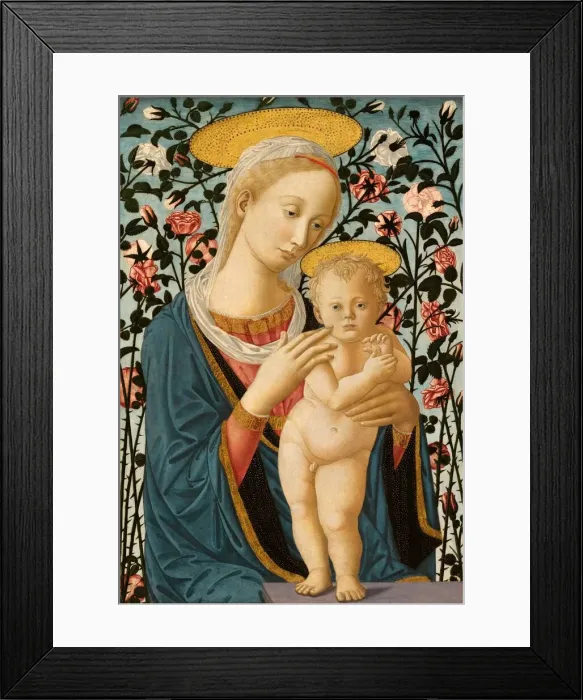 Framed Print : Madonna and Child, c. 1470. Creator: Anon Framed Print : Madonna and Child, c. 1470. Creator: Anon