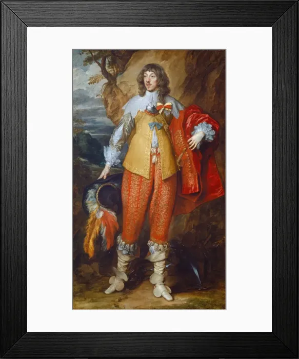 Framed Print : Henri II de Lorraine, c. 1634. Creator: Anthony van Dyck Framed Print : Henri II de Lorraine, c. 1634. Creator: Anthony van Dyck