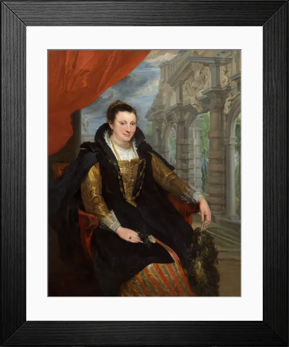 Framed Print : Isabella Brant, 1621. Creator: Anthony van Dyck Framed Print : Isabella Brant, 1621. Creator: Anthony van Dyck