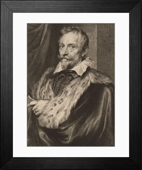 Framed Print : Jan van der Wouwer, probably 1626 / 1636. Creator: Anthony van Dyck Framed Print : Jan van der Wouwer, probably 1626 / 1636. Creator: Anthony van Dyck