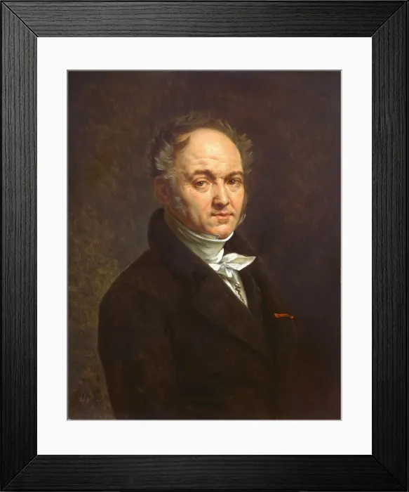 Framed Print : Dr. Vignardonne, 1827. Creator: Antoine-Jean Gros Framed Print : Dr. Vignardonne, 1827. Creator: Antoine-Jean Gros