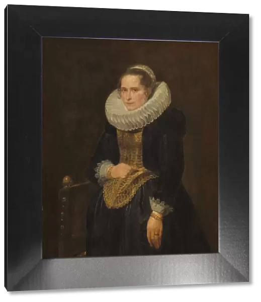 Portrait of a Flemish Lady, probably 1618. Creator: Anthony van Dyck