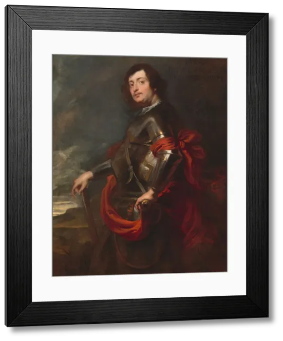 Framed Print : The Prefect Raffaele Raggi, c. 1625. Creator: Anthony van Dyck Framed Print : The Prefect Raffaele Raggi, c. 1625. Creator: Anthony van Dyck