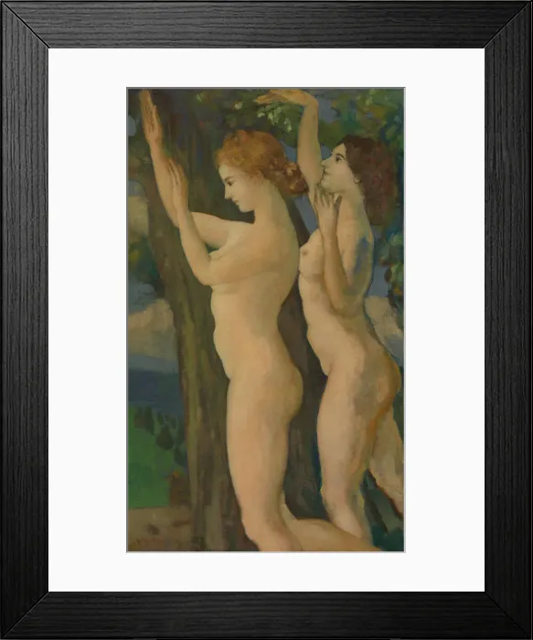 Framed Print : Sweet Tremulous Leaves, 1922 / 1923. Creator: Arthur Davies Framed Print : Sweet Tremulous Leaves, 1922 / 1923. Creator: Arthur Davies