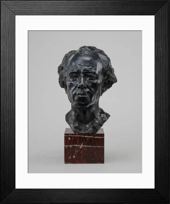 Framed Print : Gustav Mahler, 1909. Creator: Auguste Rodin Framed Print : Gustav Mahler, 1909. Creator: Auguste Rodin