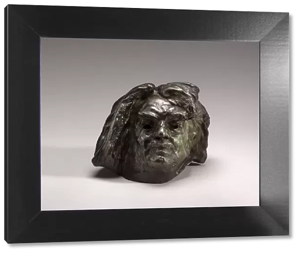 Head of Balzac, model 1897, cast probably early 20th century. Creator: Auguste Rodin