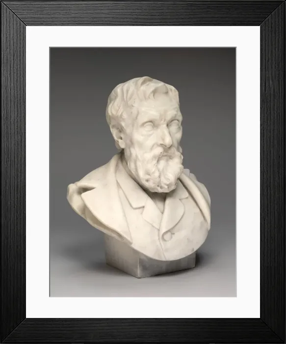 Framed Print : J. B. van Berckelaer, 1874-1875. Creator: Auguste Rodin Framed Print : J. B. van Berckelaer, 1874-1875. Creator: Auguste Rodin
