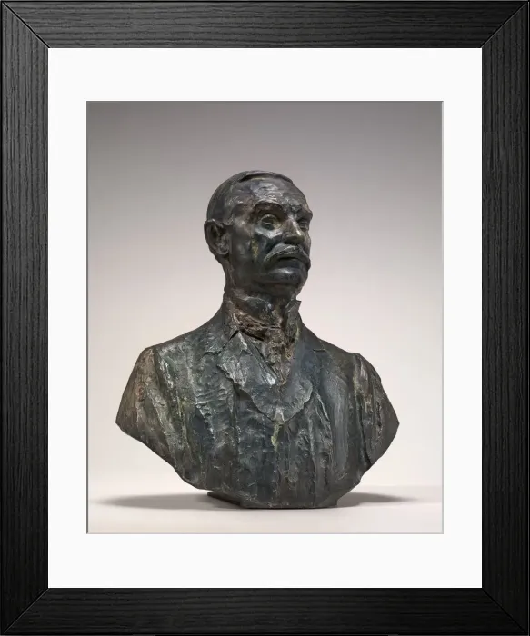 Framed Print : Thomas Fortune Ryan, 1909-1910. Creator: Auguste Rodin Framed Print : Thomas Fortune Ryan, 1909-1910. Creator: Auguste Rodin