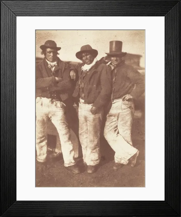 Framed Print : Alexander Rutherford, William Ramsay and John Linton, 1843-1847 Framed Print : Alexander Rutherford, William Ramsay and John Linton, 1843-1847
