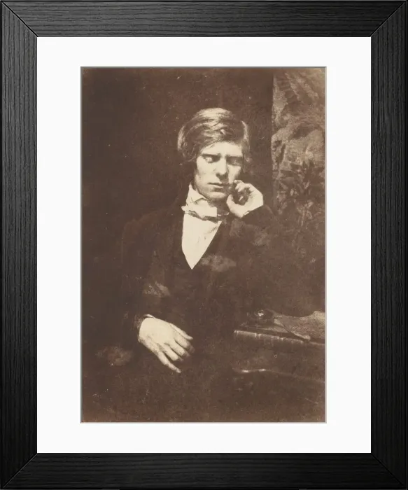 Framed Print : James Archer, 1843-1847. Creators: David Octavius Hill, Robert Adamson
