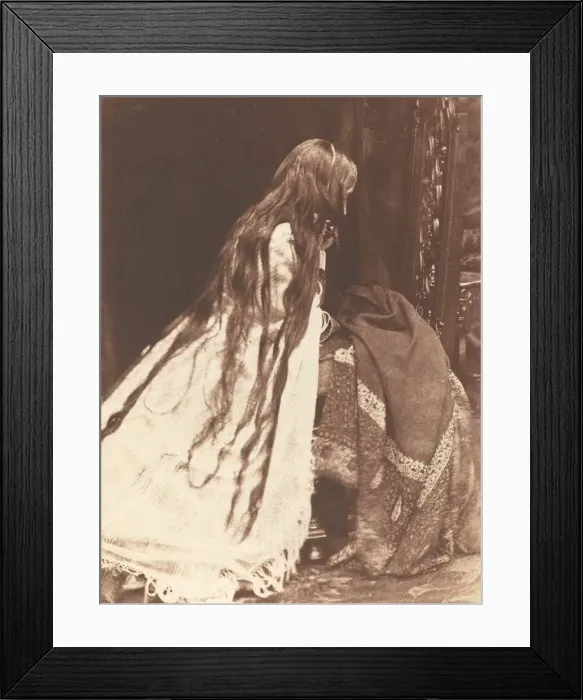 Framed Print : Prayer, 1843-1847. Creators: David Octavius Hill, Robert Adamson Framed Print : Prayer, 1843-1847. Creators: David Octavius Hill, Robert Adamson