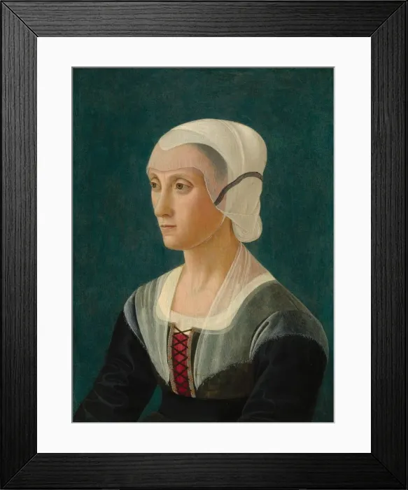 Framed Print : Lucrezia Tornabuoni, c. 1475. Creator: Domenico Ghirlandaio Framed Print : Lucrezia Tornabuoni, c. 1475. Creator: Domenico Ghirlandaio