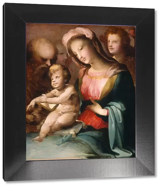 The Holy Family with Angels, c. 1545  /  1550. Creator: Domenico Beccafumi