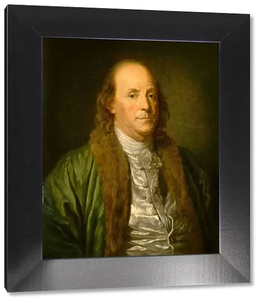 Benjamin Franklin, 19th century. Creator: Anon